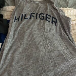 Tommy Hilfiger Heather Gray Logo Tank